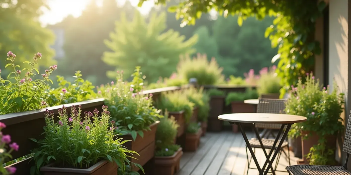 Balkon bepflanzen: Planung, Erde und Gefäße richtig auswählen