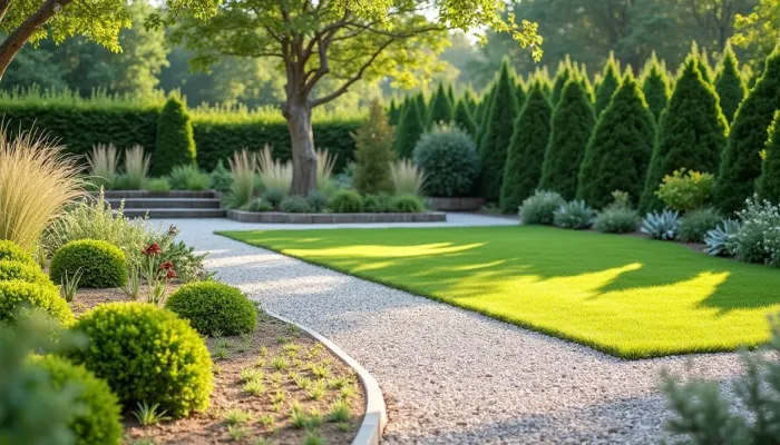 Pflegeleichter Garten: Planung, Pflanzenwahl und Materialien
