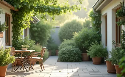 Kleine Terrasse gestalten: Ideen für wenig Platz und passende Pflanzen
