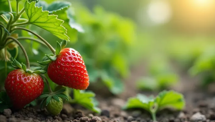 Welche Pflanzen passen zu Erdbeeren?