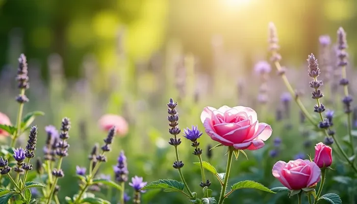 Welche Pflanzen passen zu Rosen?