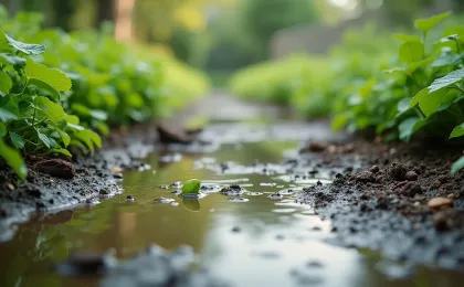 Staunässe im Garten beseitigen: Ursachen und Lösungen