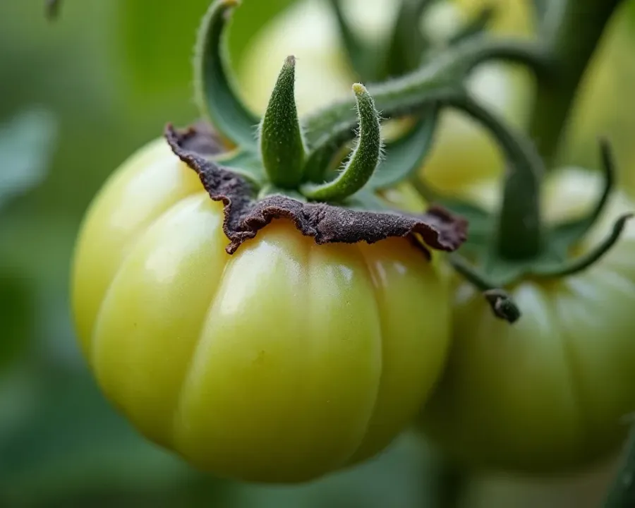 Tomatenkrankheit: Blütenendenfäule