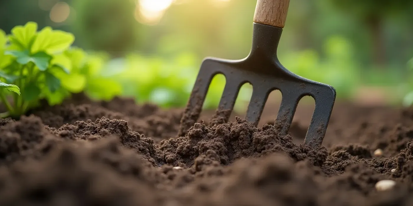 Verdichteten Boden im Beet lockern: Ursachen und Methoden